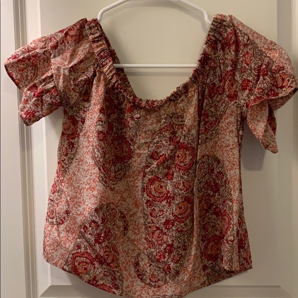 Madewell Off the Shoulder Top